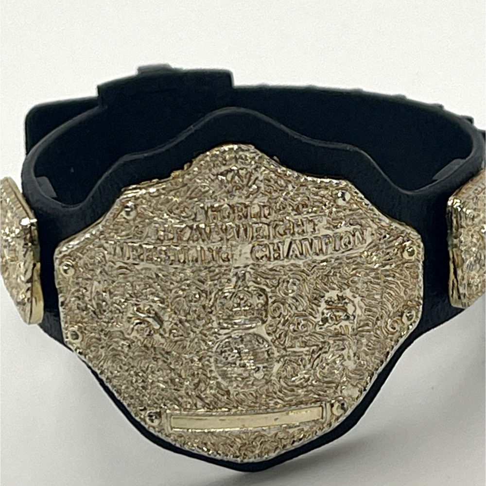 WWE World Heavyweight Championship Action Figure Belt Wrestling Jakks Pacific